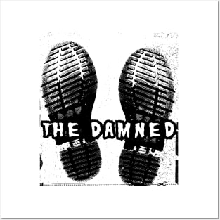 the damned classic boot Posters and Art